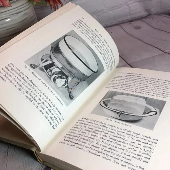 VINTAGE 1948 NURSING DISEASES OF THE EYE, EAR, NOSE AND THROAT textbook - Picture 10 of 10